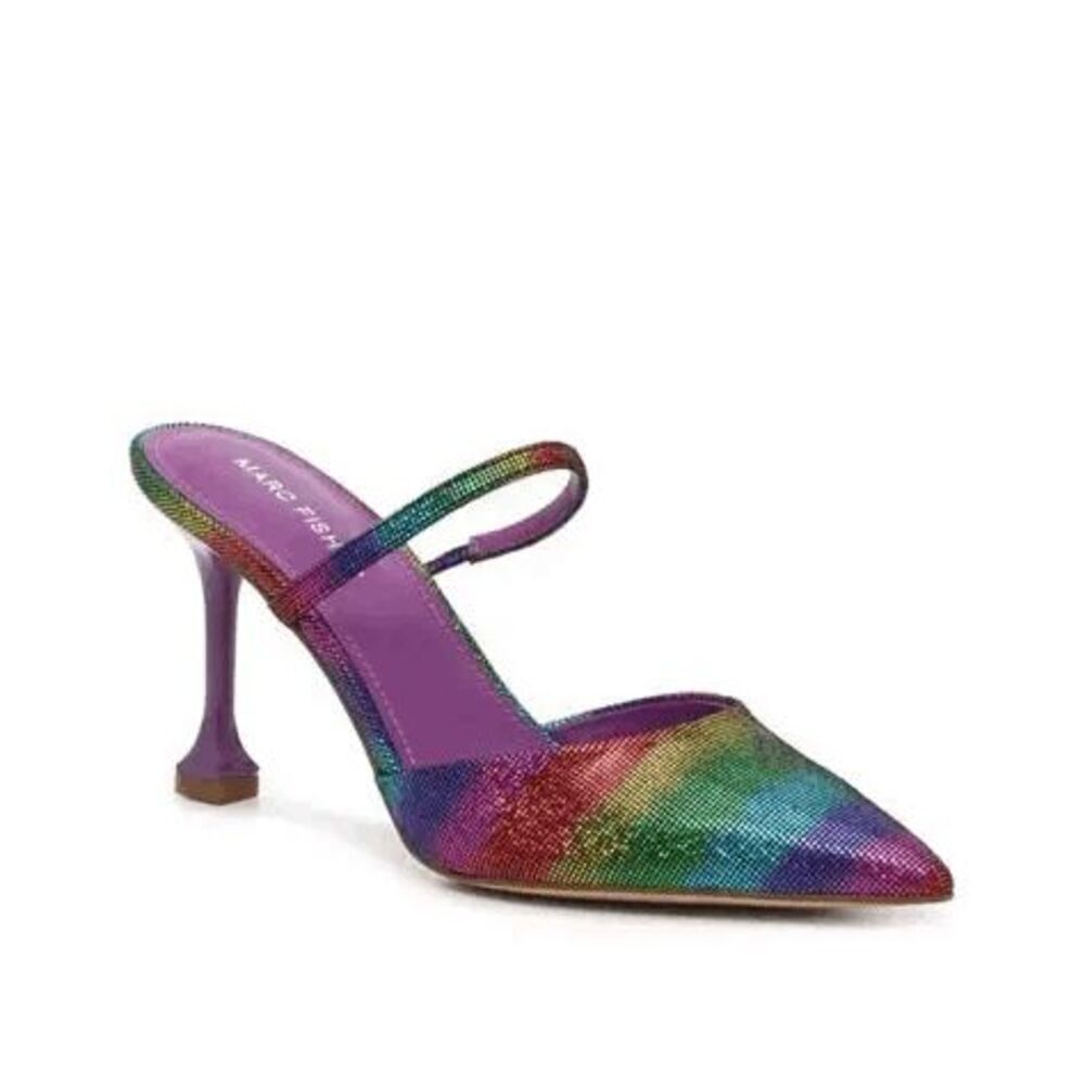 Marc Fisher Hadais 2 Pump Heel Sandals. 6M.